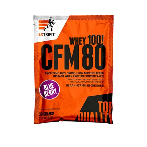 Extrifit CFM Instant Whey 80 30 g blueberry