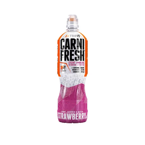 Extrifit Carnifresh Sparkling Caffeine free 850 ml wild strawberry mint