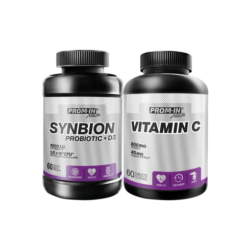 AKCE Prom-In Synbion Probiotic + D3 60 cps + Vitamín C