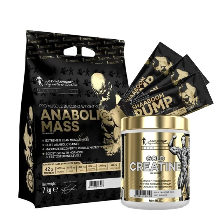 Special Offer Kevin Levrone Levrone Mass 7000 g + Gold Creatine 300 g + FREE 3x sample