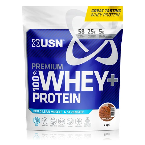 USN 100% Premium Whey Protein 2000 g chocolate