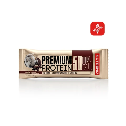 Nutrend Premium 50% Protein bar 50 g cookies cream