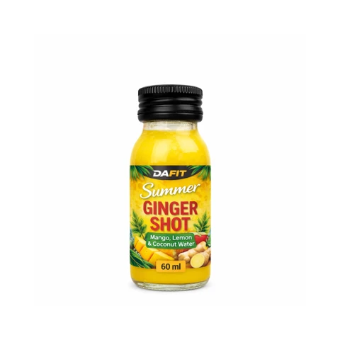Dafit Summer Ginger Shot 60 ml mango lemon coconut water