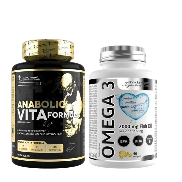 Akce Kevin Levrone VITA Formula 90 tbl + ZDARMA Omega 3