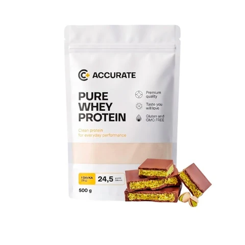 Accurate+ Pure Whey 500 g dubai chocolate