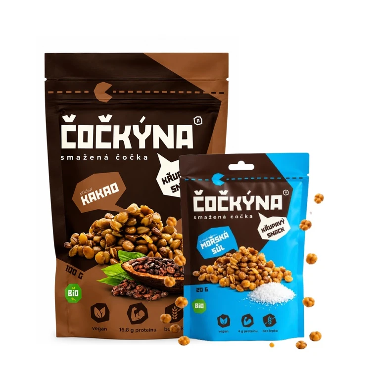 Special Offer Fried Lentils Bio 100 g SWEET + FREE Fried Lentils Bio 20 g