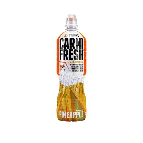 Extrifit Carnifresh Sparkling with Caffein 850 ml pineapple