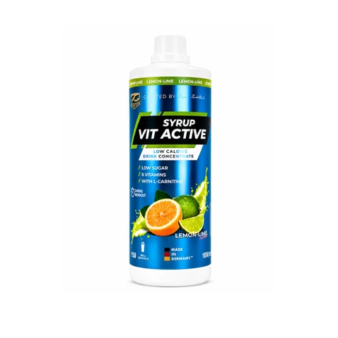 Z Konzept Vit Active Syrup Low Calorie 1000 ml lemon lime