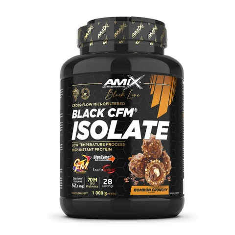 Amix Black Line Black CFM Isolate 1000 g bombón crunchy