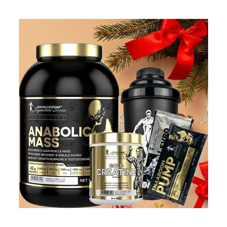 Special Offer Kevin Levrone Mass 3000g+Gold Creatine 300g+FREE Shaker 600ml+2x sample