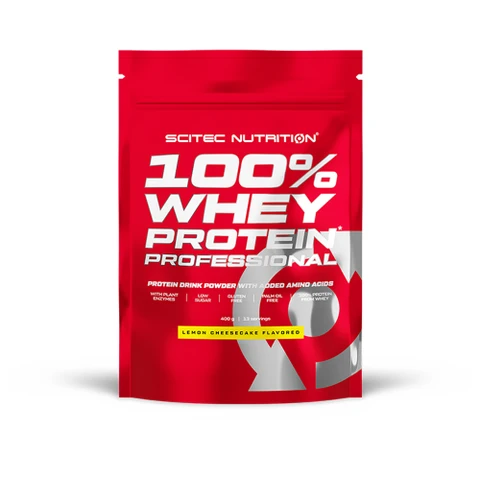 Scitec Nutrition 100% WP Professional 400 g lemon cheesecake