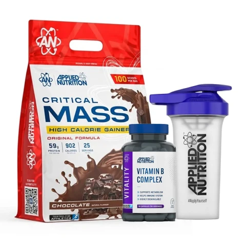 AKCE Applied Nutrition Original Critical Mass 6000g + ZDARMA B Complex 90cps + Šejkr 700ml