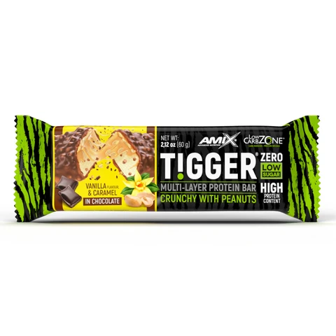 Amix Tigger Zero Protein Bar 60 g vanilla caramel