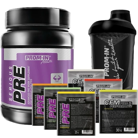 Special Offer Prom-In Serious PRE 750 g + FREE Shaker 600 ml + 6x sample
