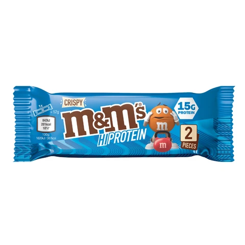 M&M's Hi Protein Bar 52 g crispy chocolate