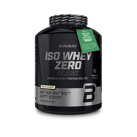 BioTech Iso Whey Zero Black 1816 g vanilla