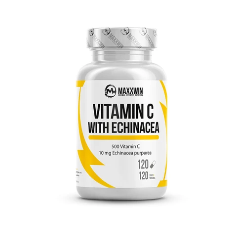 MaxxWin Vitamín C 500 mg + Echinacea 120 cps