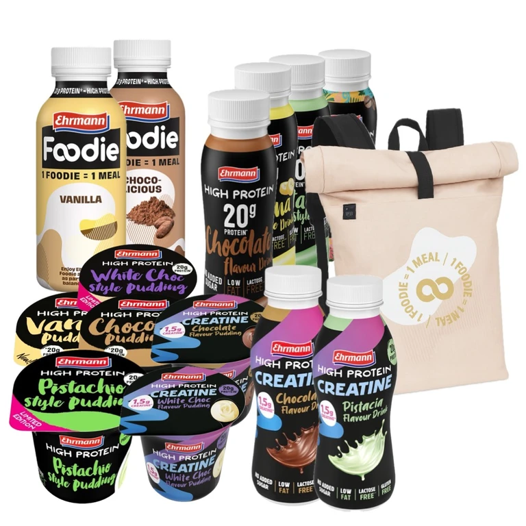 Special Offer Limited Ehrmann Protein Pack + FREE Backpack