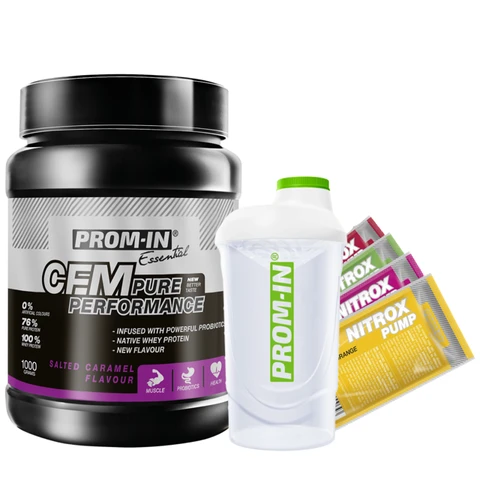 AKCE Prom-In CFM Pure Performance 1000 g + ZDARMA Šejkr 600 ml + 4x Nitrox Pump 15 g