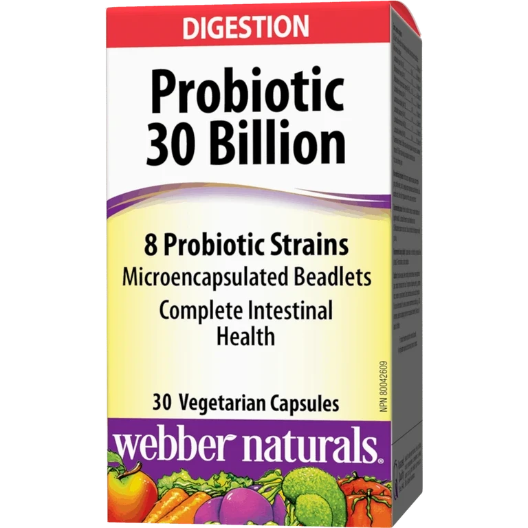 Webber Naturals Probiotic 30 Billion 30 cps