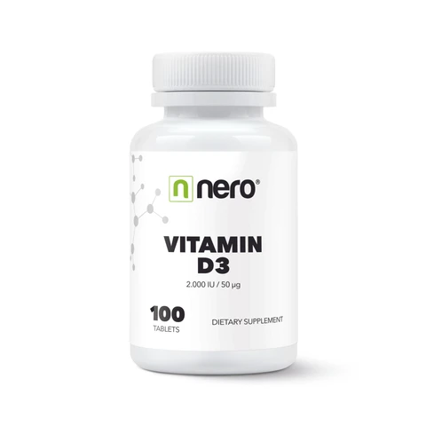 NERO Vitamin D3 2000 IU 100 tbl