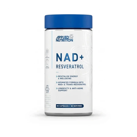 Applied Nutrition Nad+ Resveratrol 60 cps