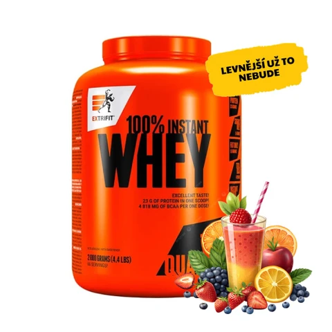 AKCE Extrifit 100% Whey Protein 2000 g fruit shake
