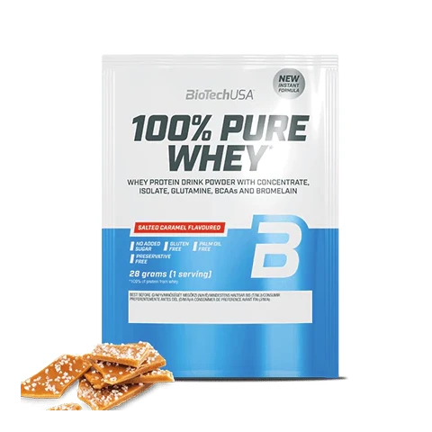 BioTech 100% Pure Whey 28 g salted caramel