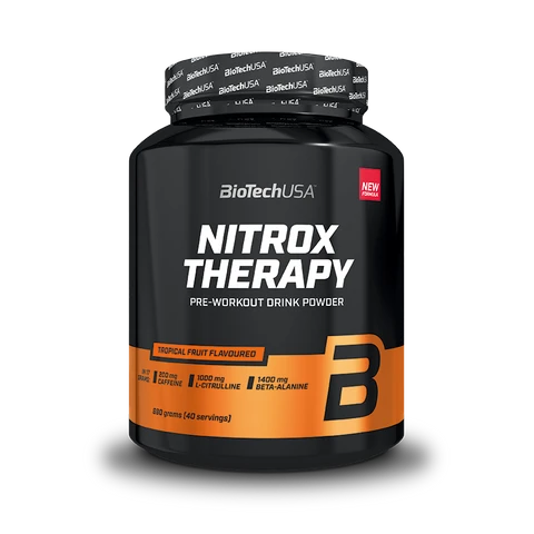 BioTech Nitrox Therapy 680 g NEW FORMULA tropical fruit