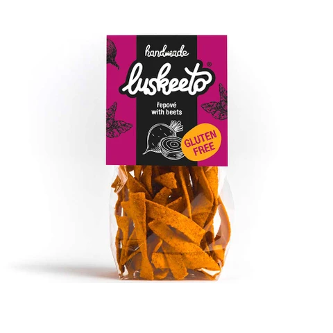 Luskeeto Legume Crackers 70 g beetroot