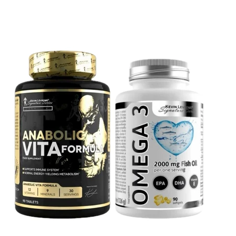 Akce Kevin Levrone VITA Formula 90 tbl + ZDARMA Omega 3