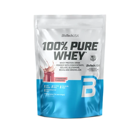 BioTech 100% Pure Whey 400 g strawberry