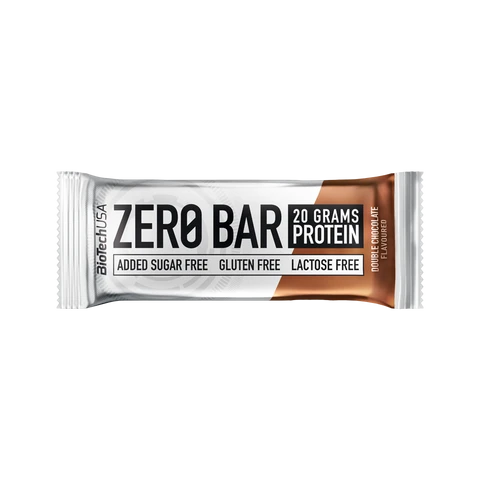 BioTech Zero Bar 50 g double chocolate