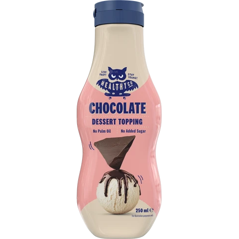 HealthyCo Dessert Topping 250 ml chocolate