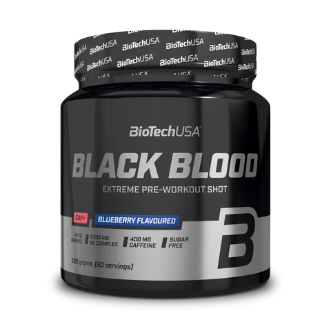 BioTech Black Blood CAF+ 300 g blueberry