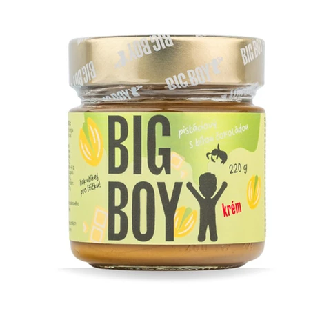 Big Boy 220 g pistachio with white chocolate