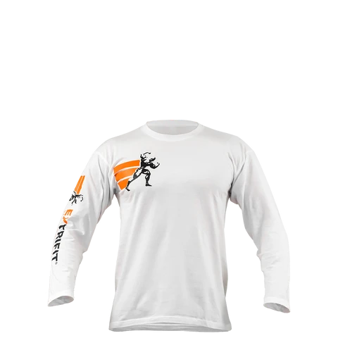 Extrifit T-shirt 19 long sleeve white