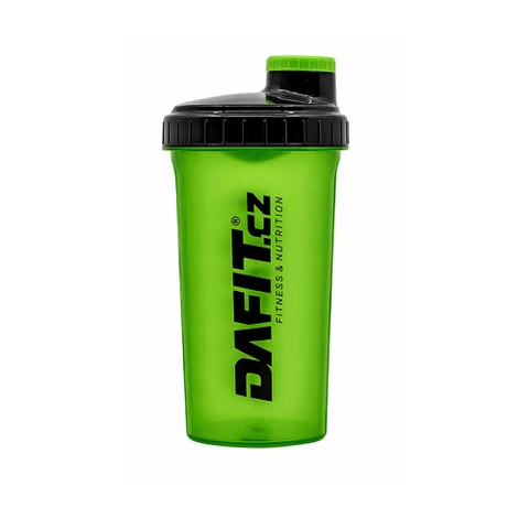 Dafit Šejkr 700 ml zeleno černá, černé logo