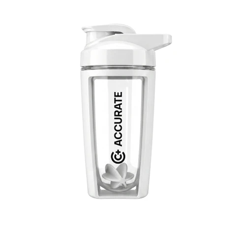 Accurate+ Clear Šejkr 500 ml bílý