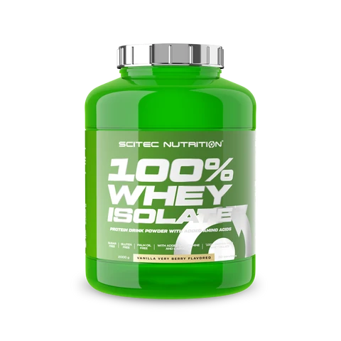 Scitec Nutrition 100% Whey Isolate 2000 g vanilla very berry