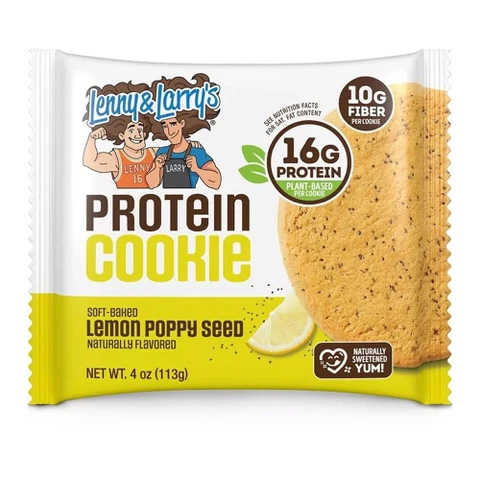Lenny & Larry´s The Complete Cookie 113 g lemon poppy seed