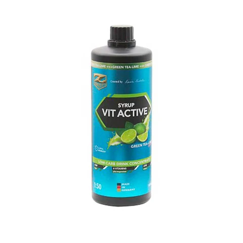 Z Konzept Vit Active Syrup Low Carb 1000 ml green tea lime