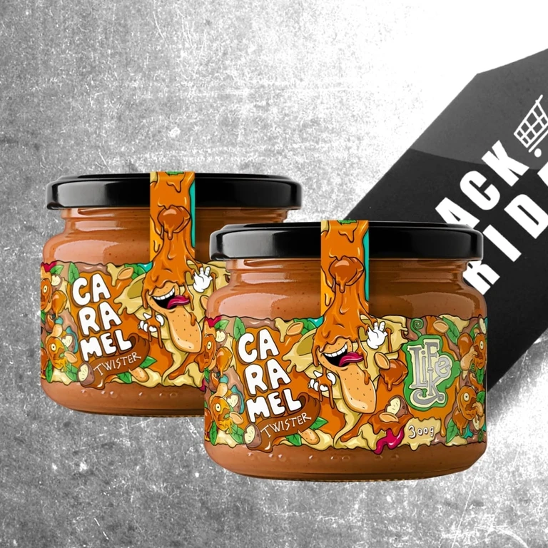 AKCE 1+1 LifeLike Twister 300 g caramel