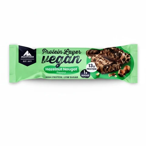 Multipower Vegan Protein Layer 55 g hazelnut nougat
