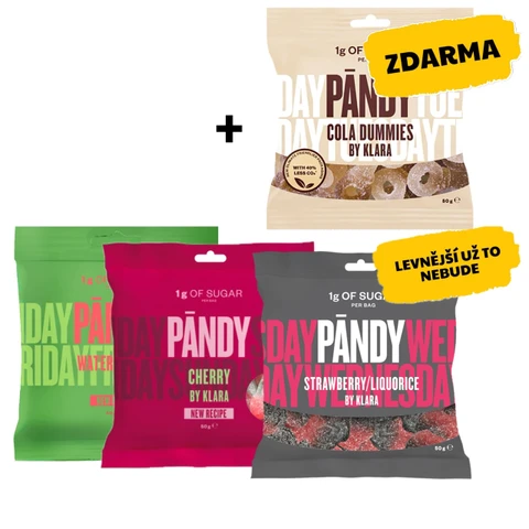 AKCE 3+1 ZDARMA Pandy Candy 50 g