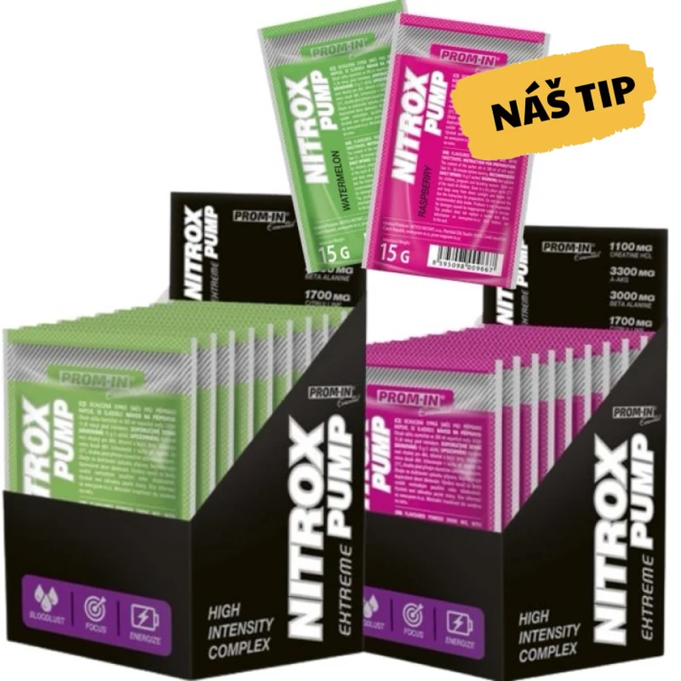 AKCE 1+1 Prom-In Essential Nitrox Pump Extreme 10 x 15 g + ZDARMA 2x vzorek