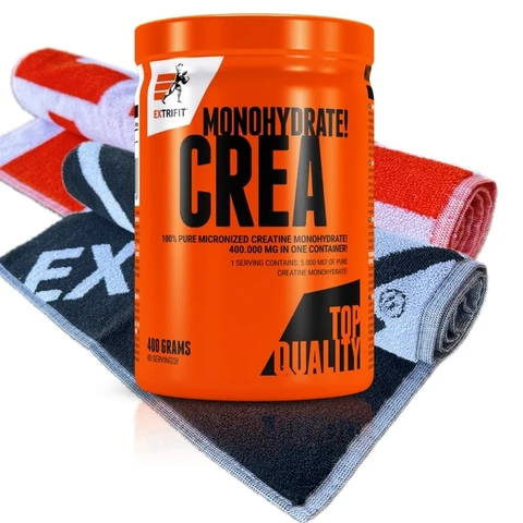 Extrifit Crea Monohydrate 400 g + ZDARMA ručník