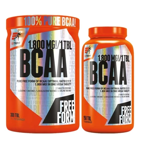 AKCE Extrifit BCAA 1800 mg 2:1:1 300 tbl + BCAA 1800 mg 2:1:1 150 tbl