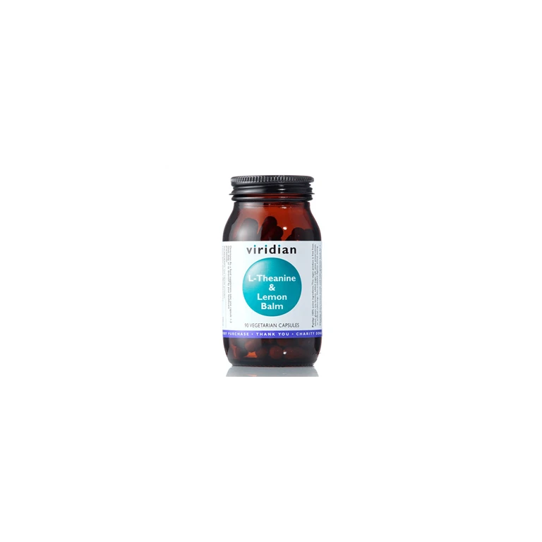 Viridian L-Theanine and Lemon Balm 90 cps (L-Theanine with Lemon Balm)