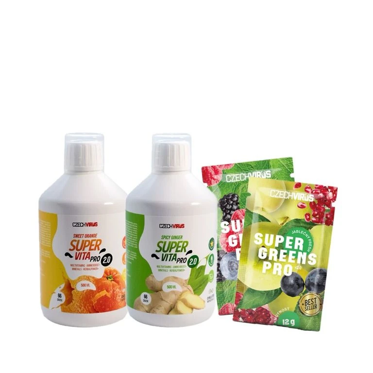 AKCE 1+1 Czech Virus SuperVita Pro V2.0 500 ml + ZDARMA 2x vzorek